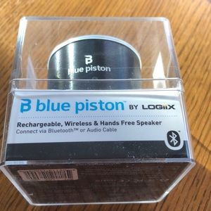 Blue Piston by Logix Wireless Speaker